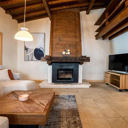Chalet Vue Mont-blanc, +4 Chambres, Cheminee Chalet Megeve